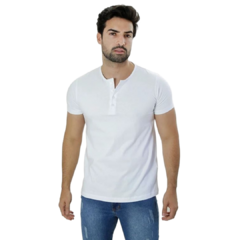 CAMISETA HENLEY FIO 30