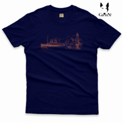 CAMISETA ESTAMPADA NAVEGAÇÕES E FAROL - comprar online