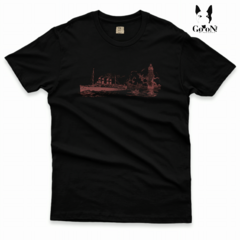 CAMISETA ESTAMPADA NAVEGAÇÕES E FAROL