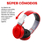 Diadema Auriculares para Celular sin Mircofono Rojos - buy online