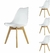 Juego de 4 Sillas Eames Acojinadas Frankfurt, Elegantes Sillas para Comedor, Oficina, Escritorio, Muebles para Recamara y Muebles para Sala, Set de 4 - (copia) - (copia)