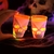 Imagen de 12 Vasos para shot con luz LED Craneo Halloween