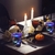 12 Vasos para shot con luz LED Craneo Halloween - comprar en línea