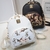 Mochila Rosa Con Estampado De Moda - online store