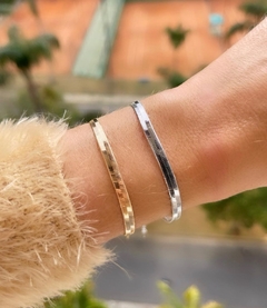 Pulseira fita prata - comprar online