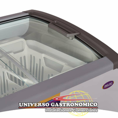 Freezer 550 lts.- t/vidrio p/inclinado - Inelro - Universo Gastronómico