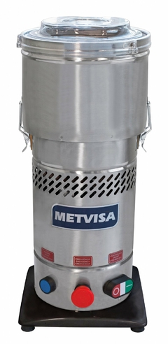 Cutter acero inox. 6 lts. - Metvisa