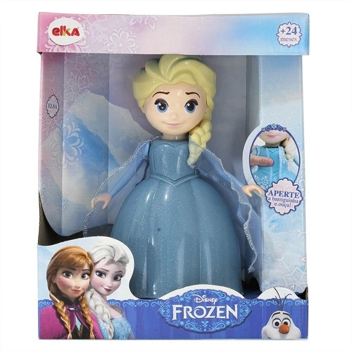 Boneca Elsa Frozen - Elka - Kidverte