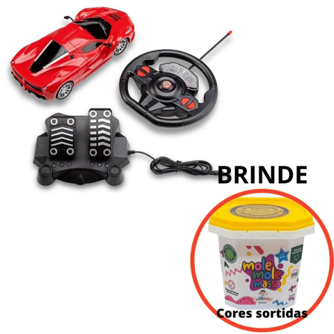 Carro de corrida de controle remoto Multikids Racing Control