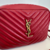 Bolsa Yves Saint Laurent Lou Camera Bag Vermelha - Wishlist Brechó