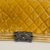 Bolsa Chanel Boy Amarela Velvet - loja online