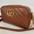 Bolsa Gucci Marmont Caramelo Pequena Matelassê - loja online