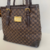 Bolsa Louis Vuitton Hampstead Damier Ébène GM - Wishlist Brechó