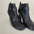 Bota Chanel Interlocking Leather Preta - loja online