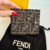 Imagem do Carteira Fendi de couro com Jacquard FF