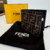 Carteira Fendi de couro com Jacquard FF - loja online