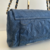 Bolsa Chanel Iridescent Blue Single Flap - Wishlist Brechó