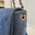 Bolsa Chanel Iridescent Blue Single Flap - comprar online