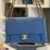 Bolsa Chanel Iridescent Blue Single Flap - comprar online