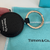 Chaveiro Tiffany & Co. Couro Preto - Wishlist Brechó