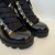 Coturno Gucci Sylvie Web Boots - loja online