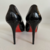 Scarpin Christian Louboutin Noir Verniz