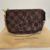 Mini Pochette Accessoires Louis Vuitton Damier Ébène - comprar online