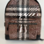 Mochila Burberry Brown Check Backpack - loja online