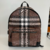 Mochila Burberry Brown Check Backpack - comprar online