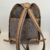 Mochila Fendi Chiodo Diagonal com estampa FF - loja online