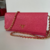 Bolsa Prada Saffiano Wallet on Chain Rosa na internet