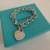 Pulseira Tiffany & Co Heart em Prata de Lei - Wishlist Brechó