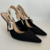 Scarpin Dior J`Adior Slingback Preto Salto 10 na internet