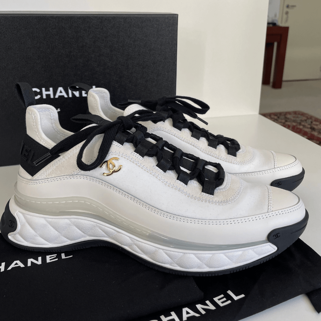 Fashion tenis chanel branco