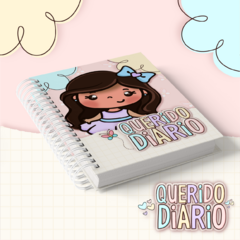 Diário personalizado menina