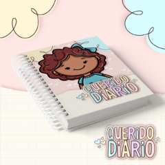 Diário personalizado menina