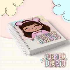 Diário personalizado menina