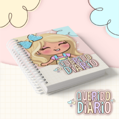 Diário personalizado menina