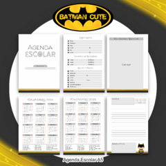 Agenda escolar Batman Cute - comprar online