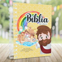 Bíblia infantil amarelo