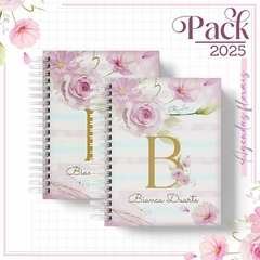 Agenda floral alfabeto 2025