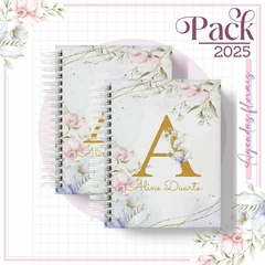 Agenda floral alfabeto 2025