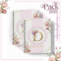 Agenda floral alfabeto 2025