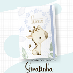 Porta documento girafinha