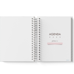 Agenda personalizada 2025 floral alfabeto - comprar online