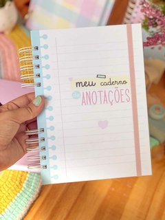 Caderno de anotações