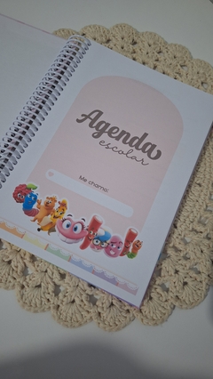 Agenda Escolar 2025 Fini - Ju Gresik papelaria infantil 