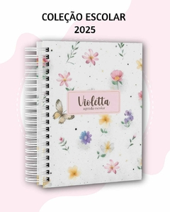 Agenda Escolar 2025 Floral - comprar online