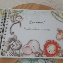 Livro do Bebê safari menino na internet