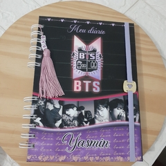 Diário personalizado BTS